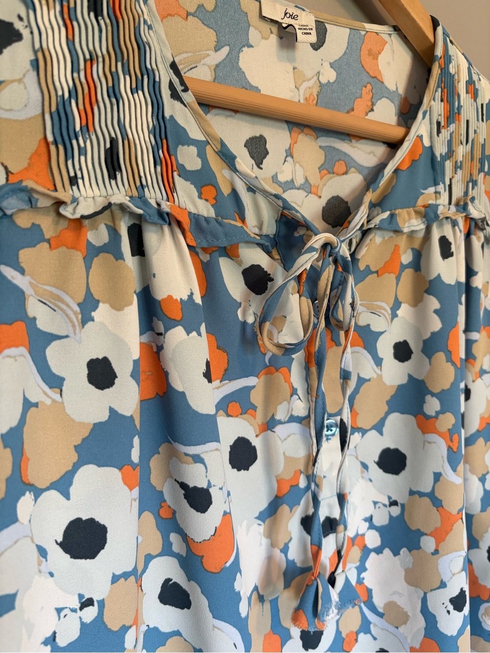 Joie Floral Colorful Blouse - Picture 2 of 6